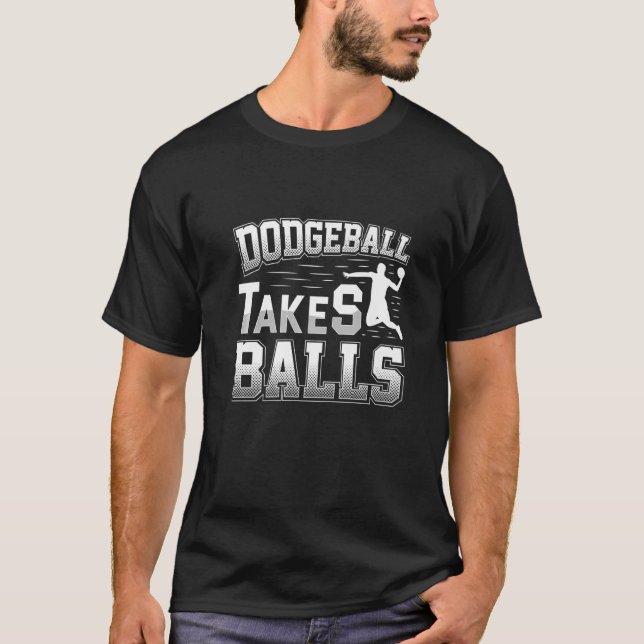 Dodgeball Player Duck Dip Dive Dodgeball Legend Do T-Shirt (Front)