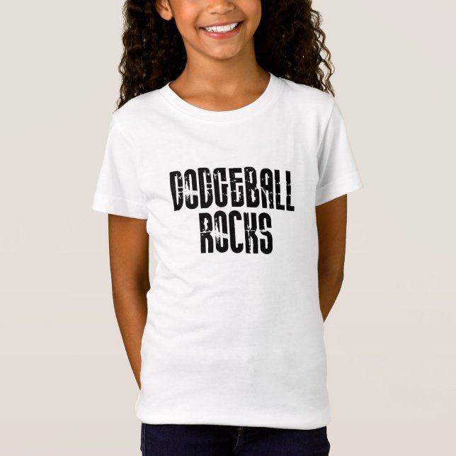 Dodgeball Rocks T-Shirt (Front)