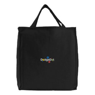 DodgeDot™ Embroidered Tote Bag