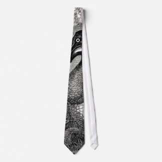 Dodo Antique Print Neck Tie