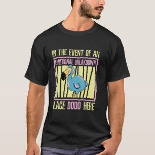 Dodo Bird Funny Mauritius Animals Pet T-Shirt