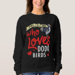 Dodo Bird Gift Skeleton Madagascar Sweatshirt