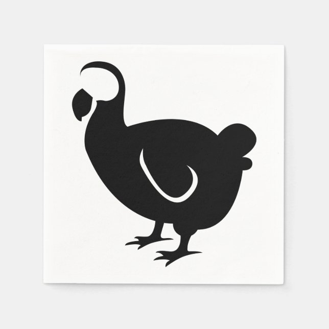 Dodo Bird Napkins (Front)