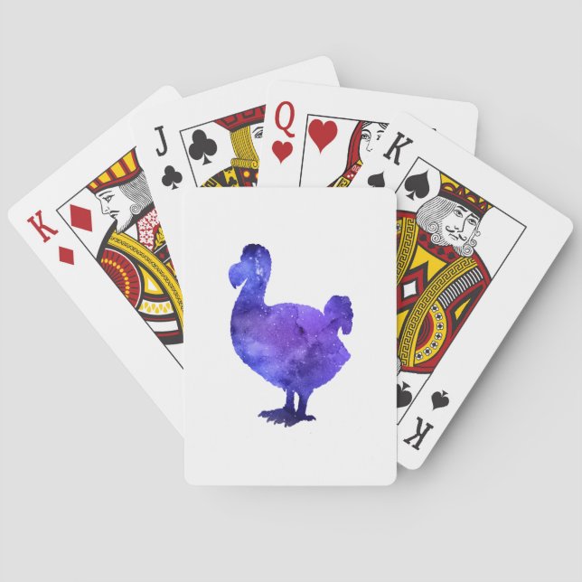 Dodo Bird Poker Cards (Back)