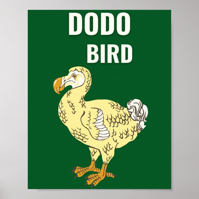Dodo bird poster (Front)