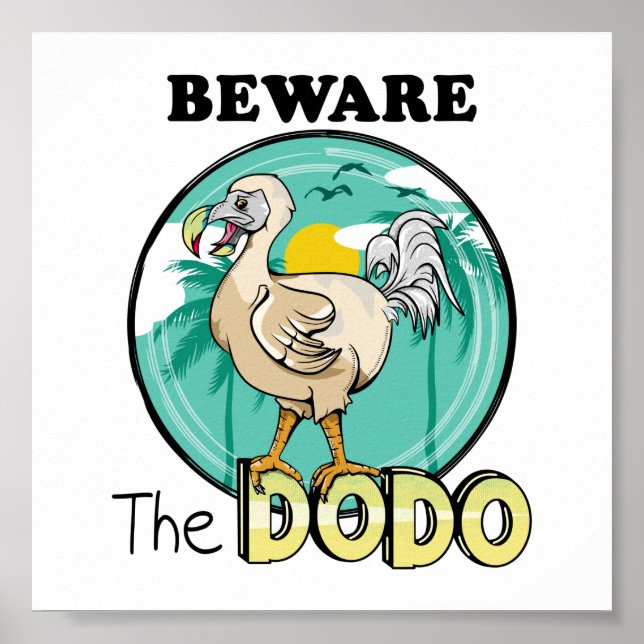 Dodo bird poster (Front)