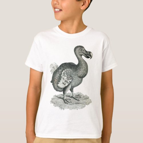 DoDo Bird Print T_Shirt