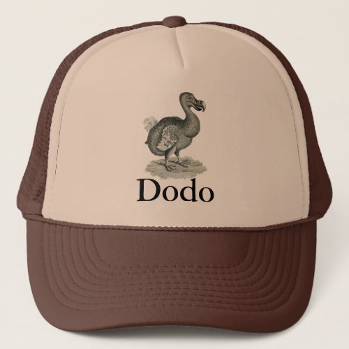 DoDo Bird Print Trucker Hat