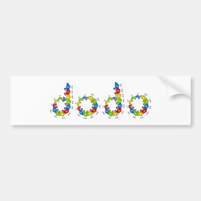 Dodo Bumper Sticker (Front)
