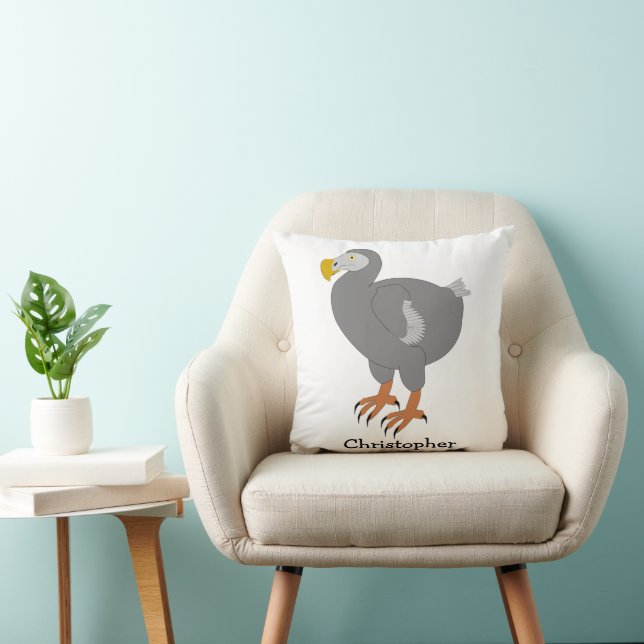 Dodo Design Personalised Throw Pillow (Chair)