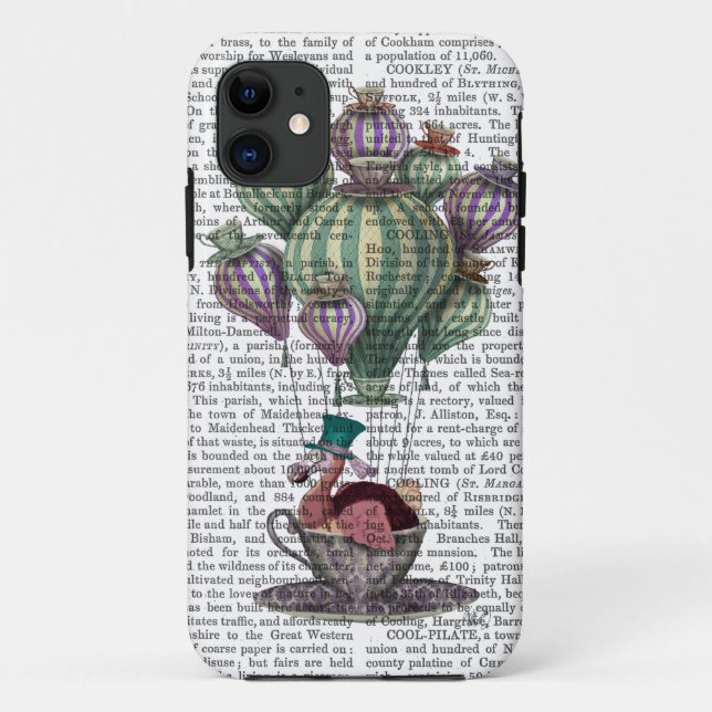 Dodo in Teacup Case-Mate iPhone Case (Back)
