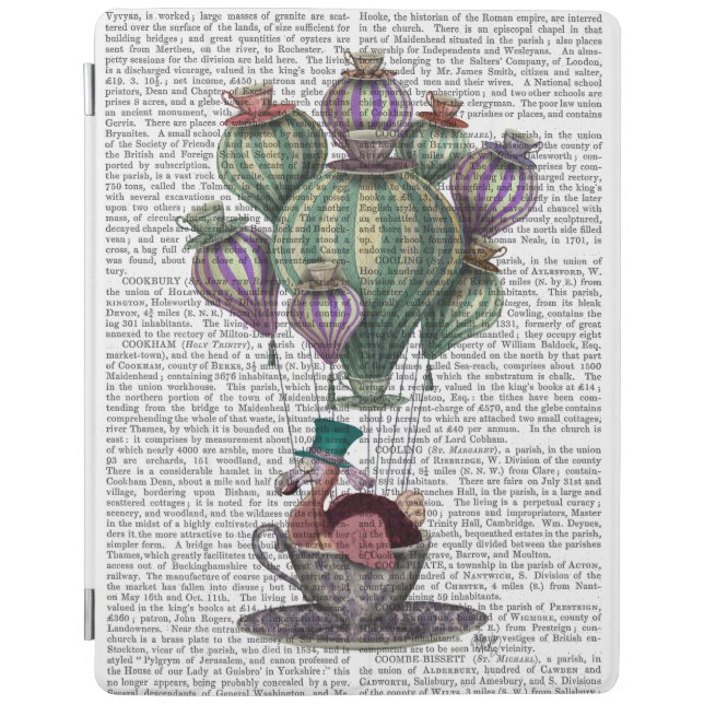 Dodo in Teacup iPad Air Cover (Front)