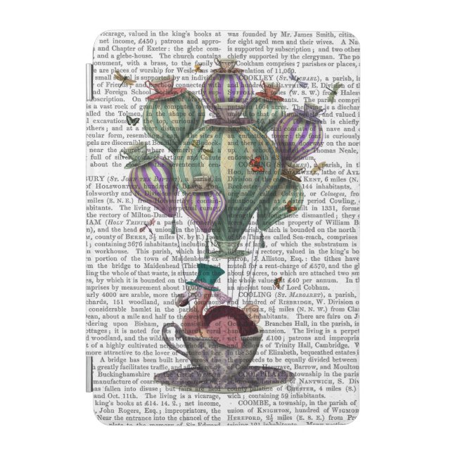 Dodo in Teacup with Dragonflies iPad Mini Cover (Front)