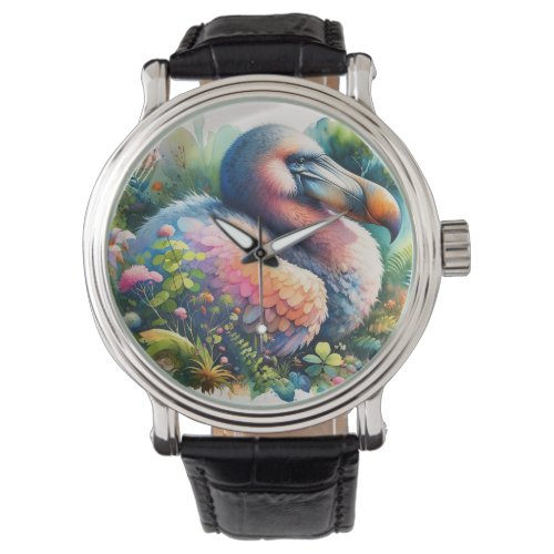 Dodo in the Tropics _ Watercolor Watch