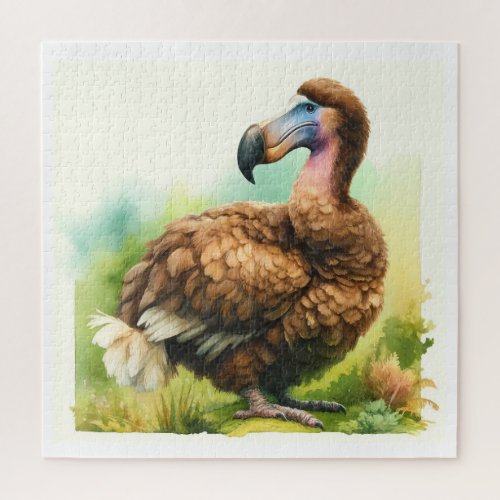 Dodo in the Wild REF57 _ Watercolor Jigsaw Puzzle