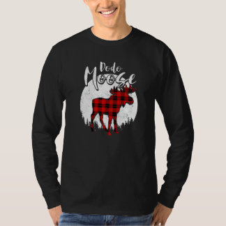Dodo Moose Red Plaid Buffalo Matching Family Pajam T-Shirt