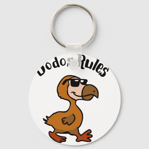 Dodo rules  choose background color keychain