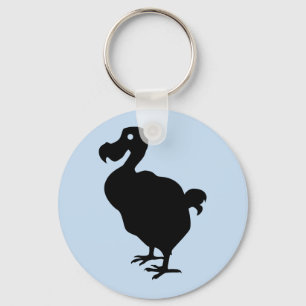 Dodo Silhouette Keychain