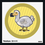 Dodo Wall Decal<br><div class="desc">A Dodo the immortalized extinct bird of Mauritius. This friendly omnivore makes for a perfect touch for wild animal lovers.</div>