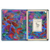 Dodocase iPad Air Floral Abstract Stained Glass Covers (Front (Flat))