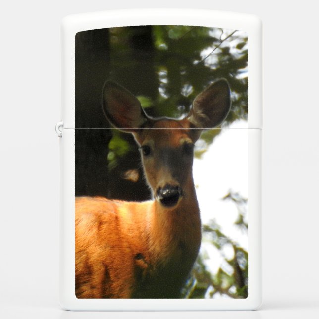 Doe, A Deer Zippo Lighter (Front)