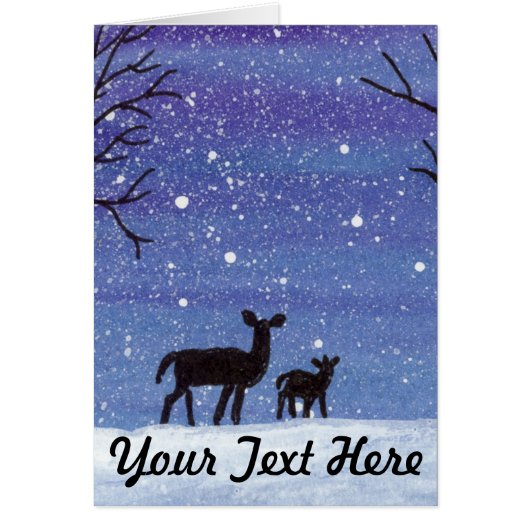 Doe and Fawn Cards (Front)