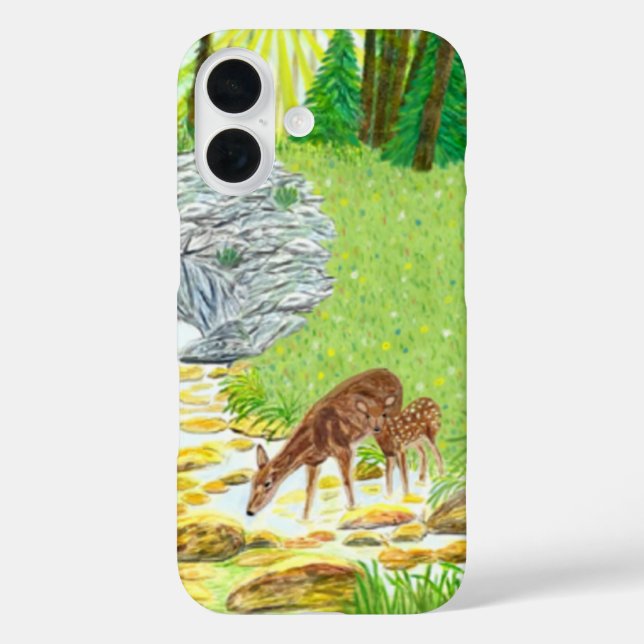 Doe and Fawn Case-Mate iPhone Case (Back)