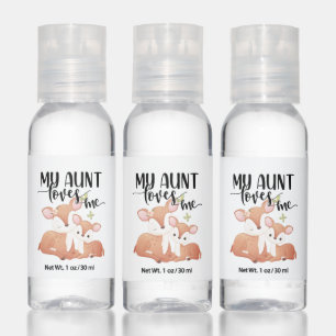 Doe and Fawn My Aunt Loves Me Hand Sanitizer