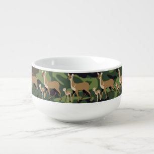 Doe and Fawn Soup Mug