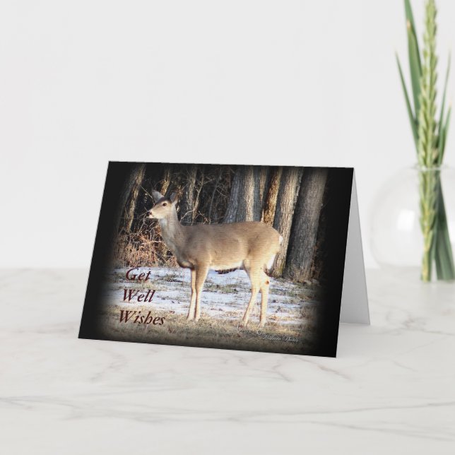 Doe Deer 5060- customize any occasion Card (Front)