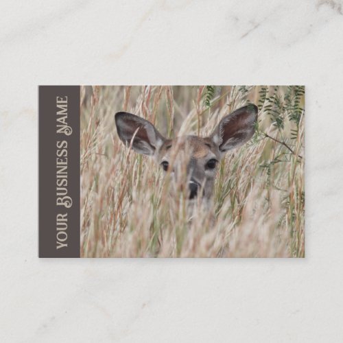 Doe Eyed Whitetail deer Business Card