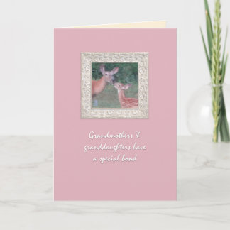 Doe & Fawn “Impressionist” Grandmother Birthday Card