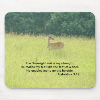 Doe: Habakkuk 3:19 Mouse Pad