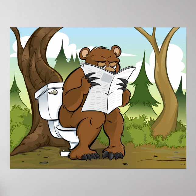 Does a Bear Crap In The Woods Poster (Front)