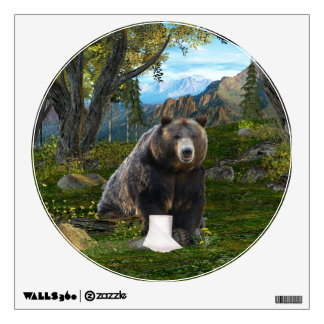 Does a bear...... wall decal