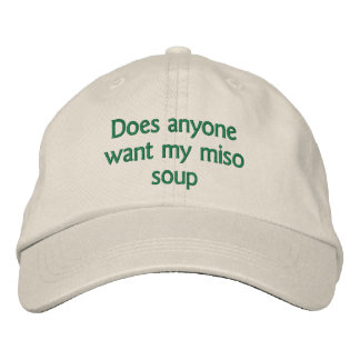 does anyone want my miso soup cap