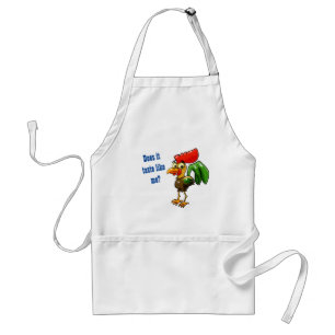Does it taste like chicken? adult apron