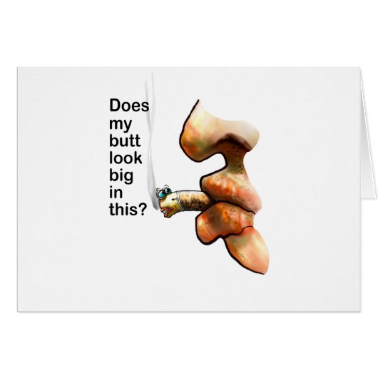 does my butt look big in this? cards (Front Horizontal)