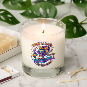Does Not Play Well.... Scented Candle
