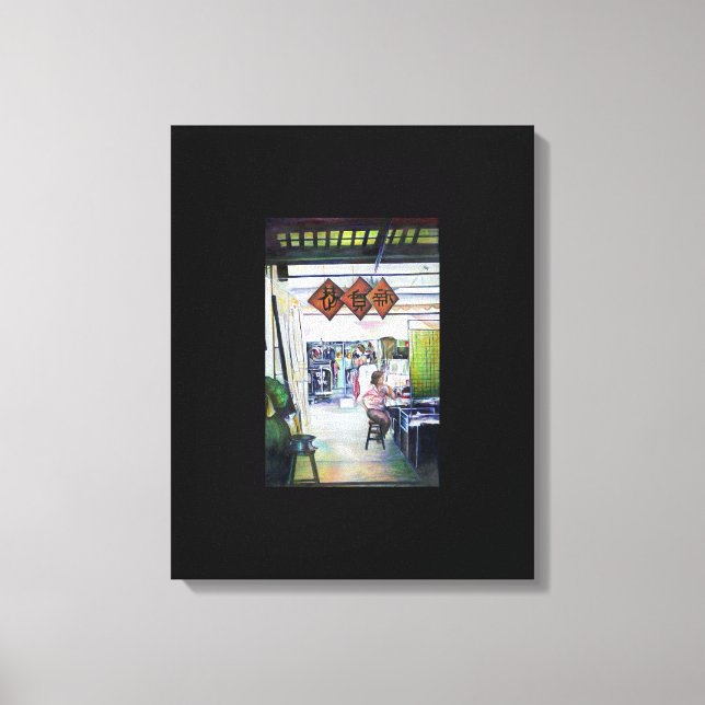 Does This Dragon Come With Training Wheels? Canvas Print (Front)