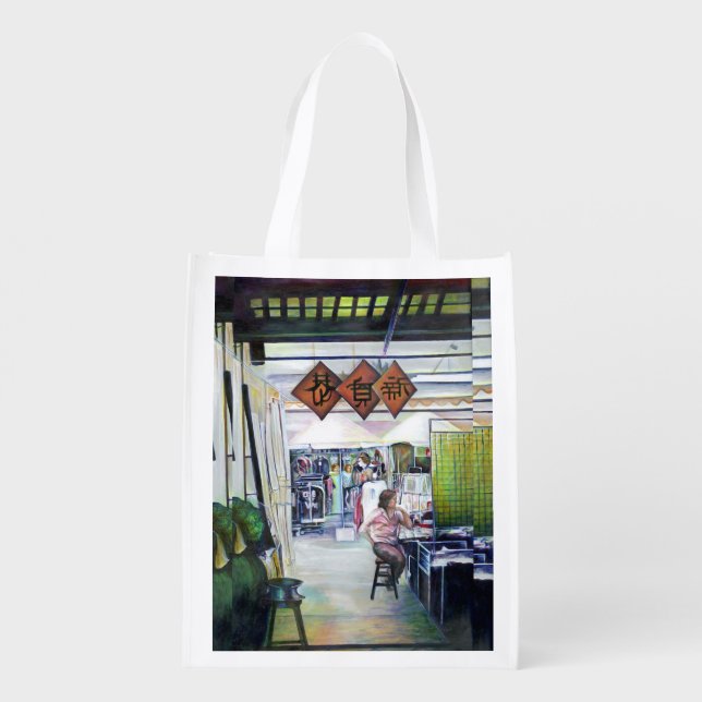 Does This Dragon come with Training Wheels? Grocery Bag (Back)