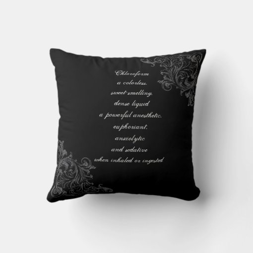 Does this Pillow Smell Like Chloroform Zazzle