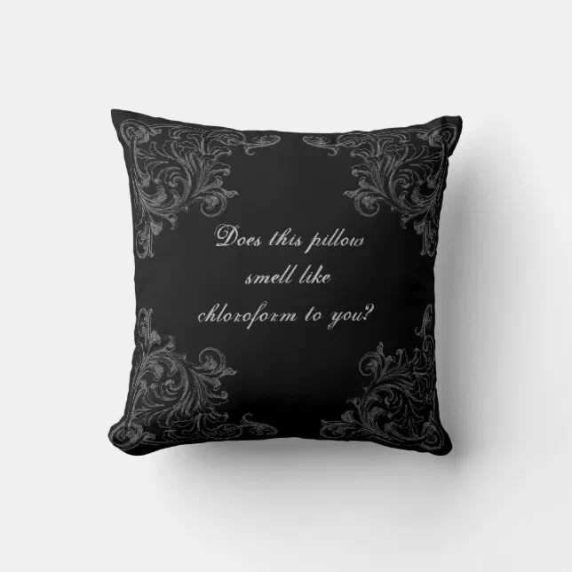 Does this Pillow Smell Like Chloroform Zazzle