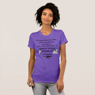 Does your member of congress protect Children or.. T-Shirt