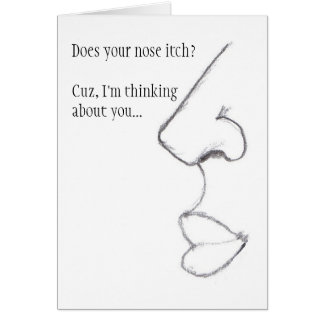 Does your nose Itch? Cards