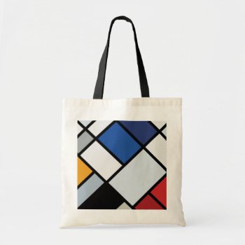 Doesburg - Contra-composition Of Dissonances Tote Bag by ArtLoversCafe at Zazzle