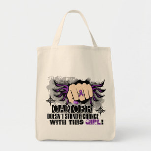 Pancreatic Cancer Tote Bags Zazzle Doesn T Stand A Chance Pancreatic Cancer Tote Bag