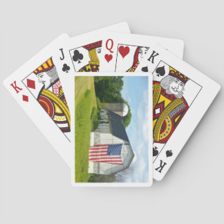 DOF - Barn with Silo Poker Cards