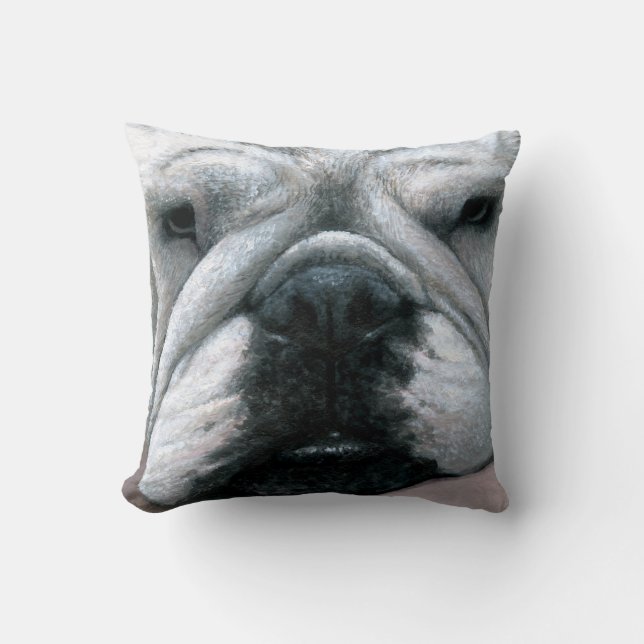 Dog 118 English Bulldog Pillow Case (Front)