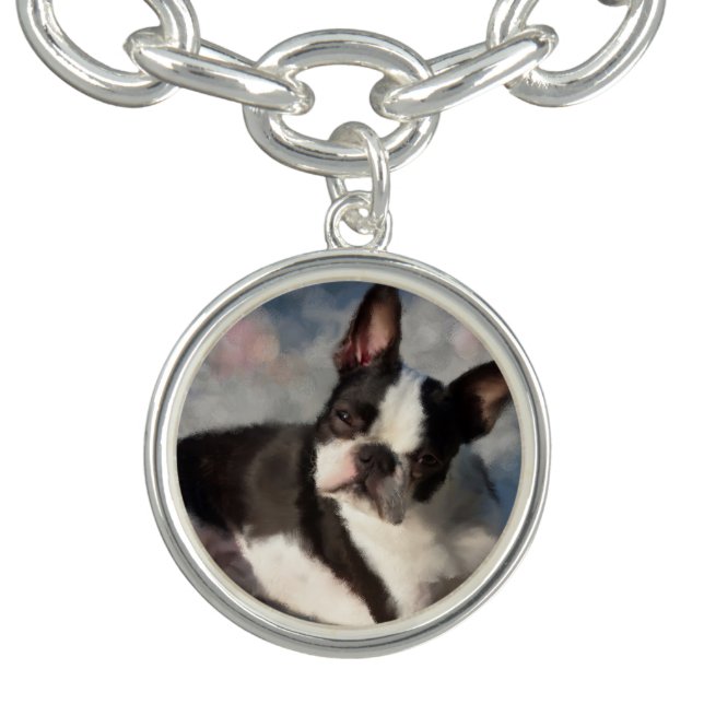 dog 150 Boston Terrier Bracelet (Design)